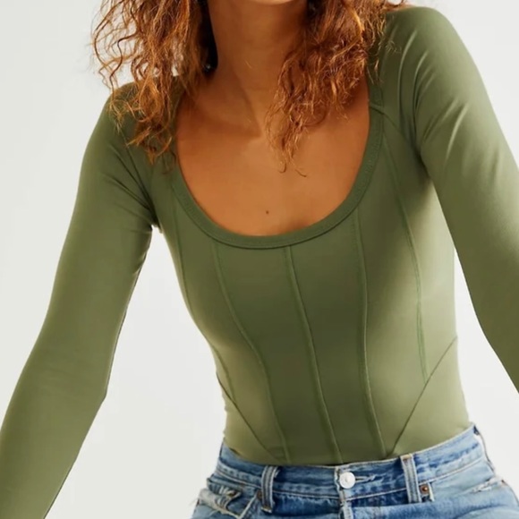 NWOT Free People Make A Move Bodysuit - Picture 5 of 5